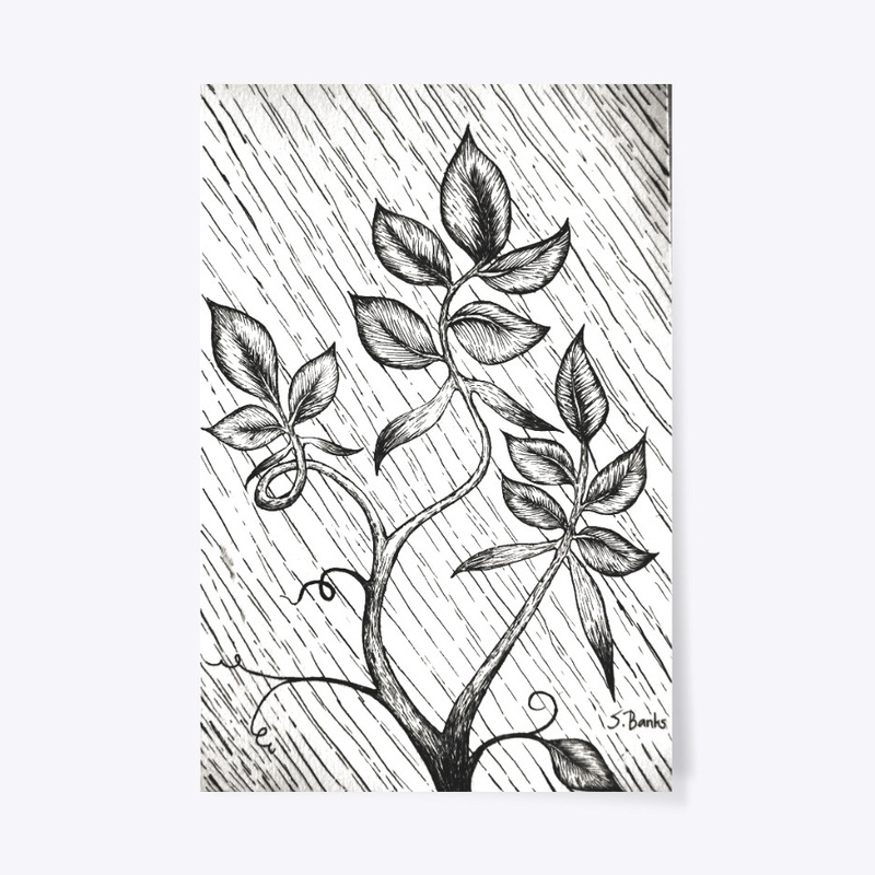 Branches in the Rain