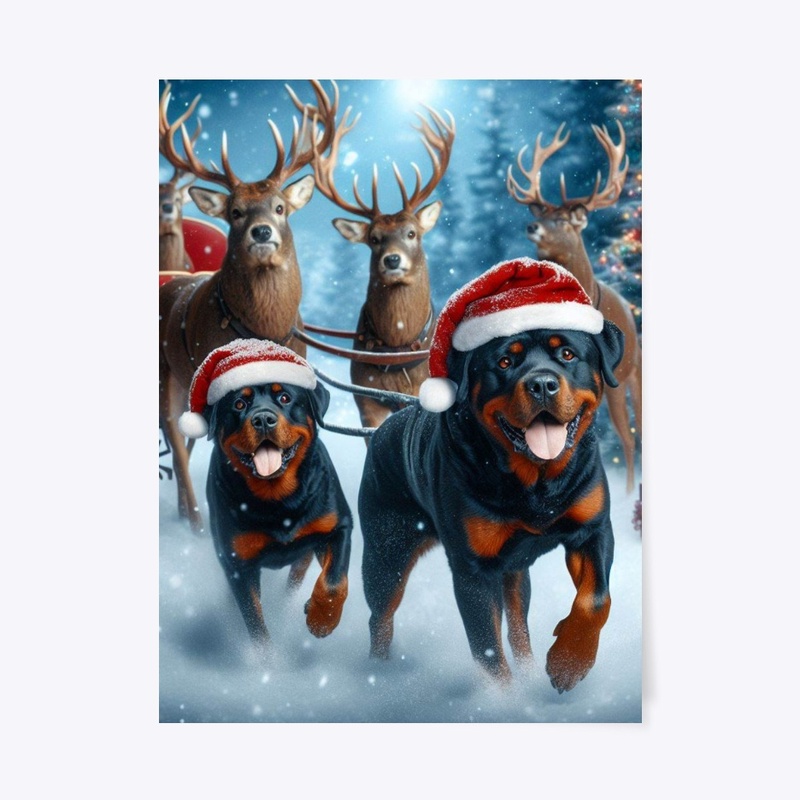Rottweilers and Deers 