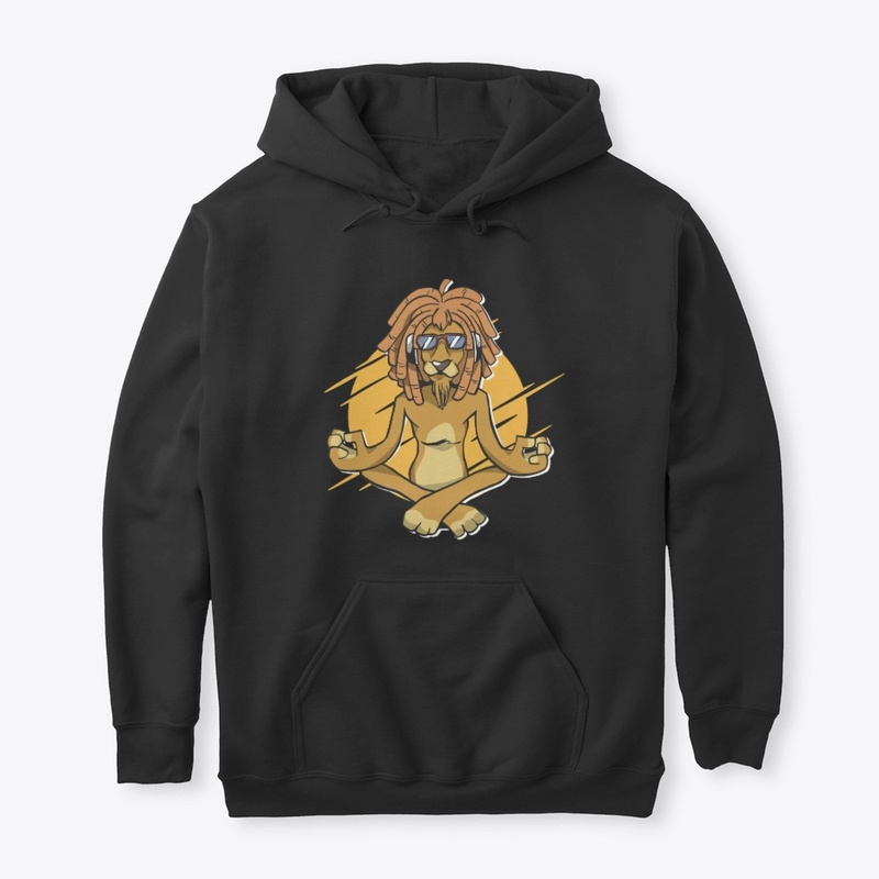 Rasta Yoga Lion Meditating