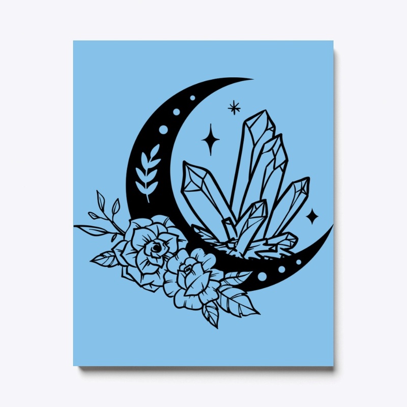FLORAL CRYSTAL MOON