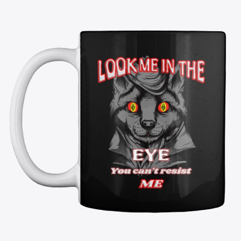 Cat, love, her eyes irresistible 