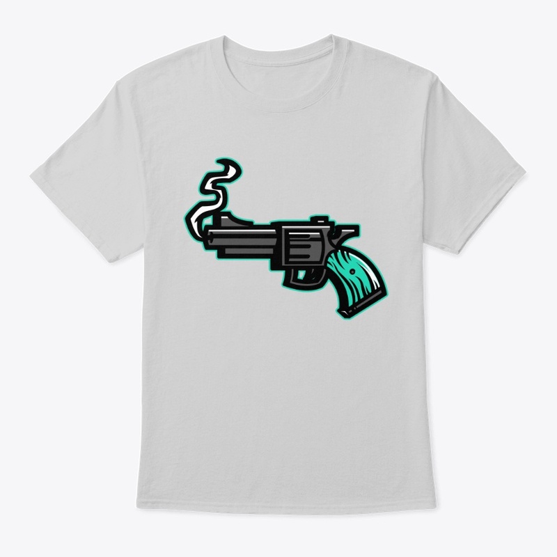 Green smokey pistol art design 2020