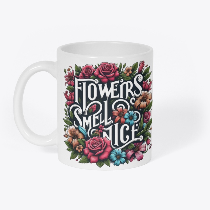 Beautiful Floral Typography Tshirt 