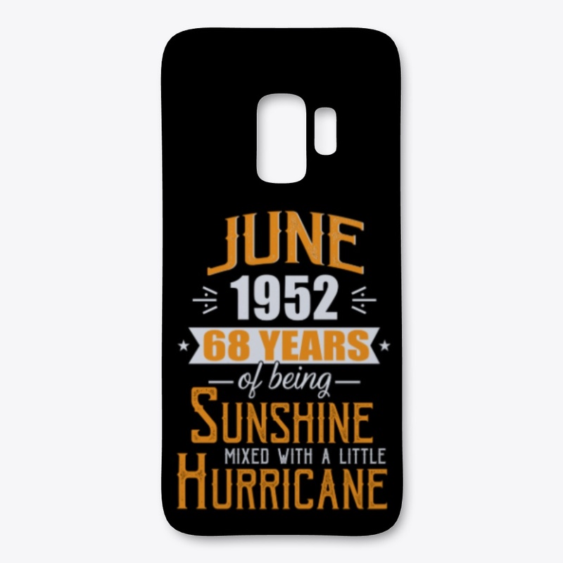 June 1952, 68 Years Anniversary Gift