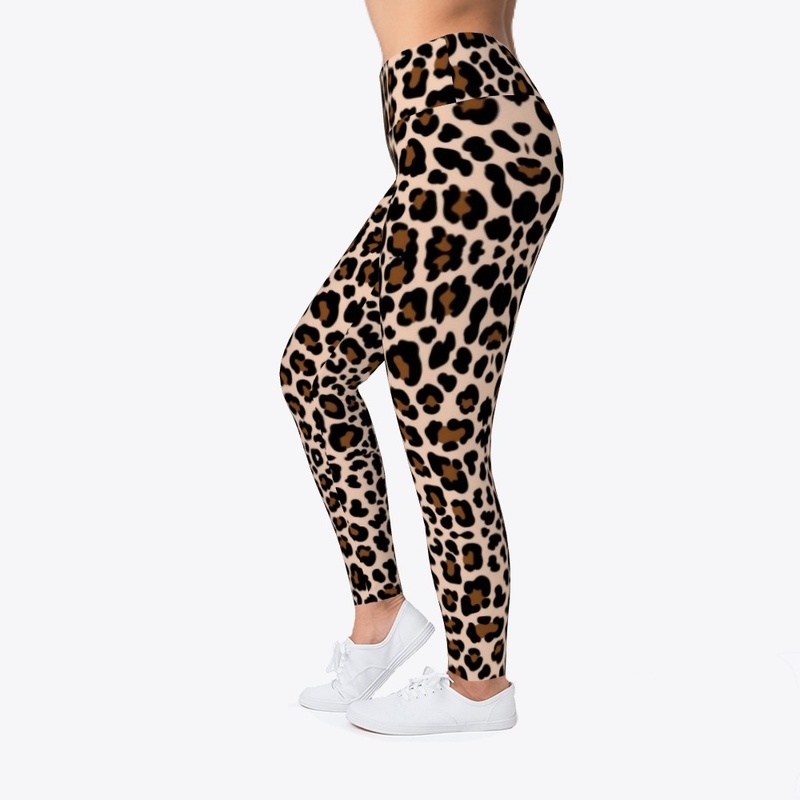 Hstn Merch Lepard Print