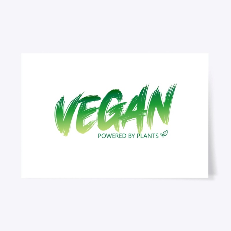 Vegan - Powered by plants