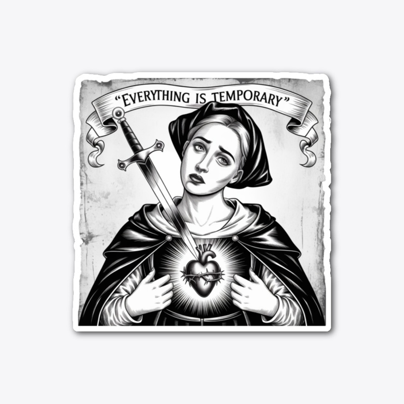Sacred Heart and Sword   Quote Banner