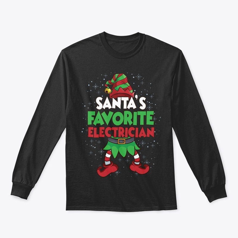 Santa's Favorite Electrician Hoodie