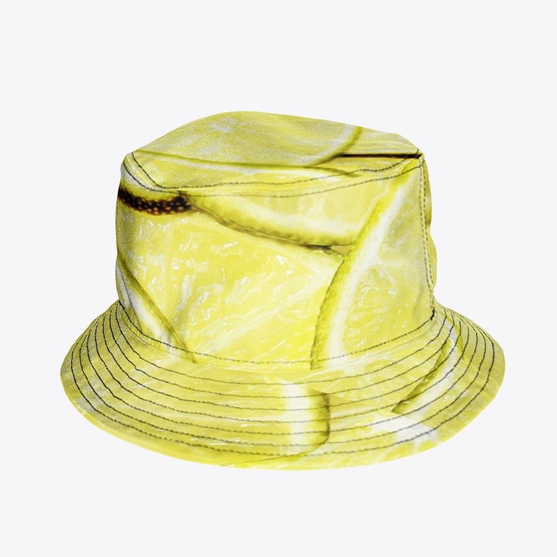 Lime bucket hat