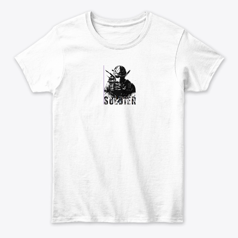 soldier t-shirt costumized 