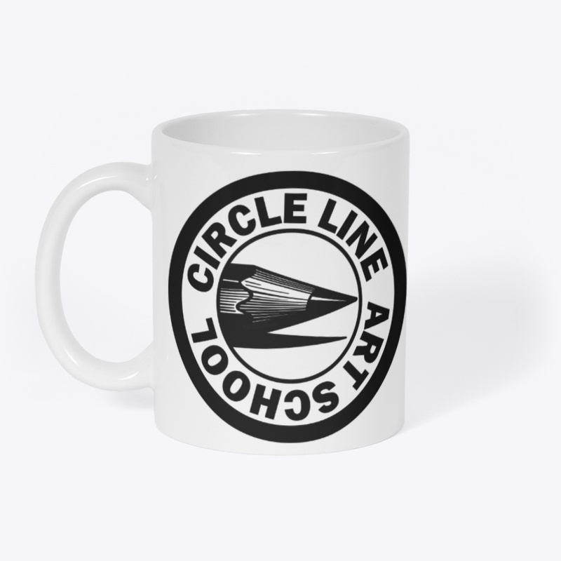 Circle Line Art School Mug #2