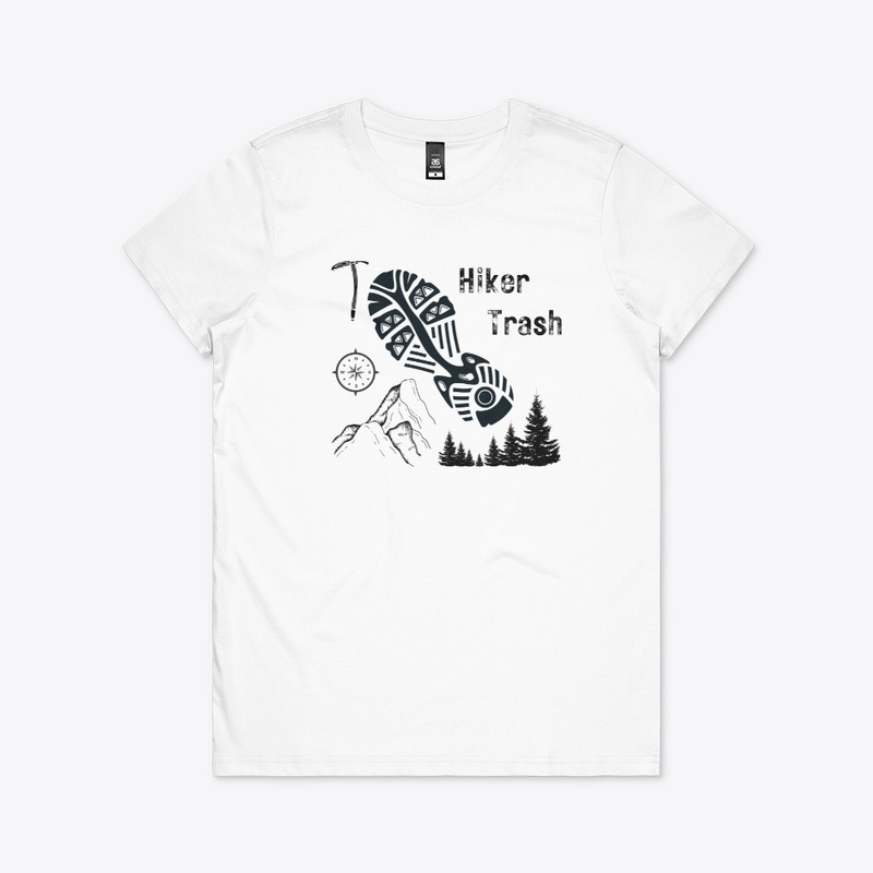 Womens Boot Print Hiker Trash