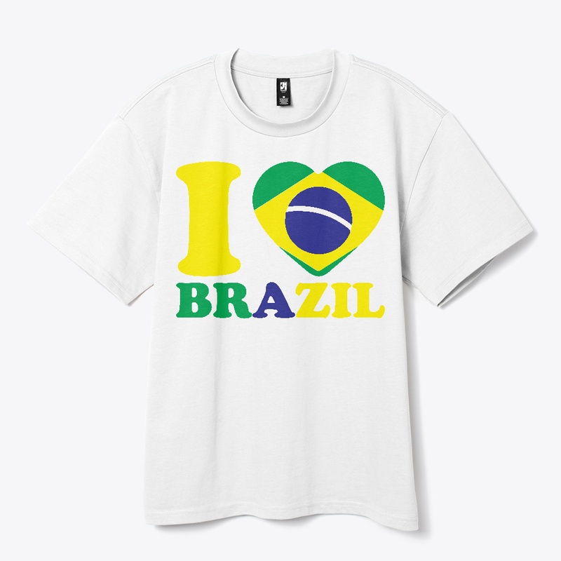 I Love Brasil Shirt