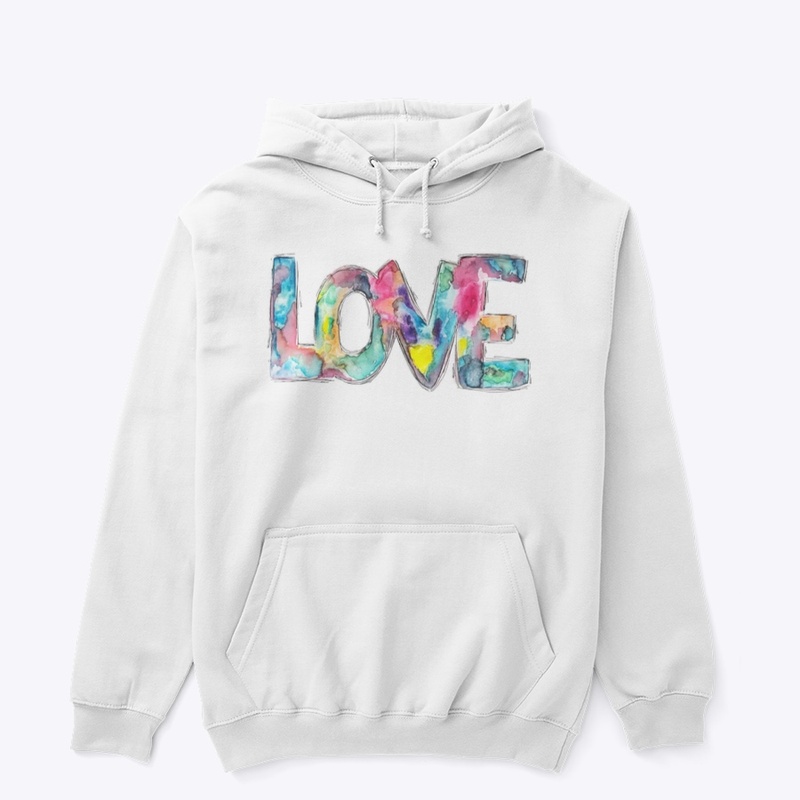 Watercolor LOVE shirt