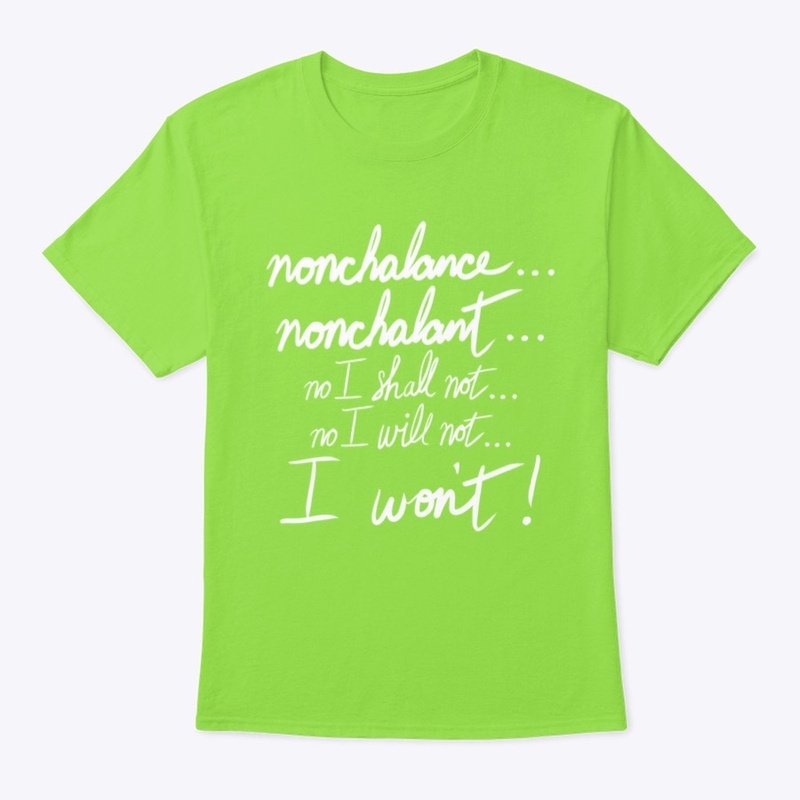 Nonchalance nonchalant
