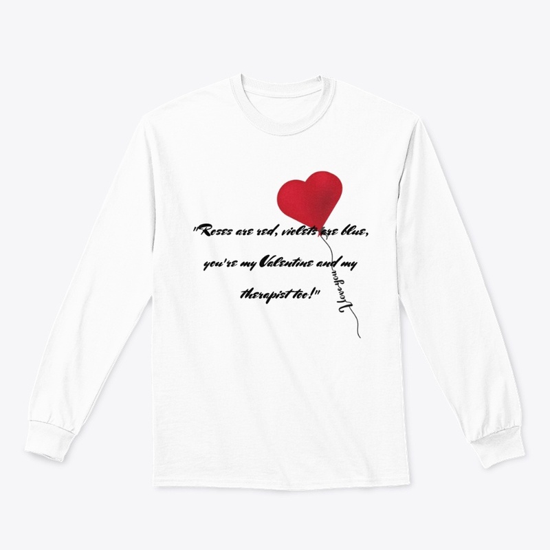 Minimal Heart Balloon with Love Message