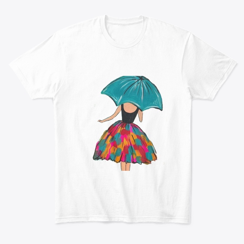 Umbrella Girl T shirt