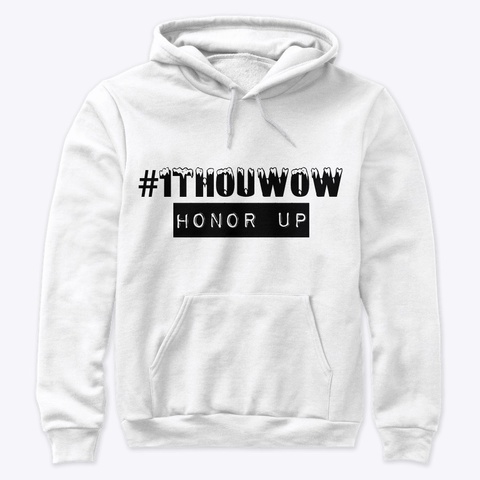 #1 Thouwow Tee White T-Shirt Front