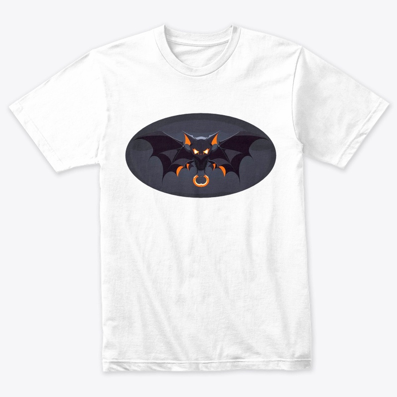 Vampire Mutant Bat Glowing Eyes