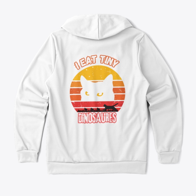 i eat tiny dinosaurs cat lovers tshirt