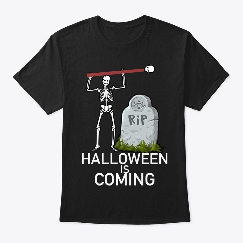 rip skeleton happy halloween day