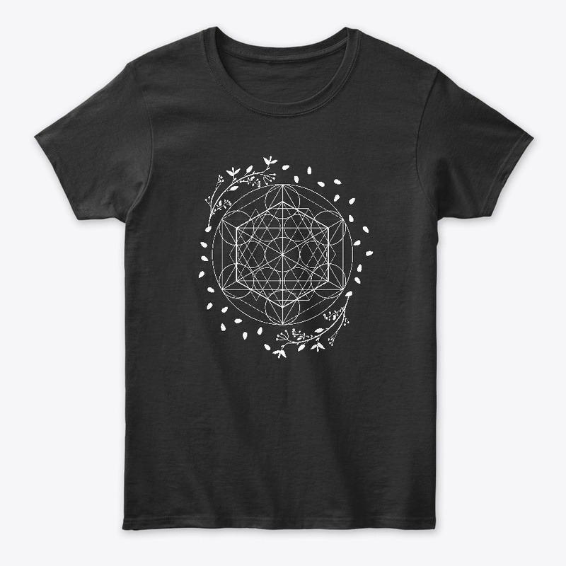 Metatrons Cube Seed Of Life Circle Art
