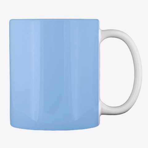 Caneca Android Coin  Powder Blue Camiseta Back