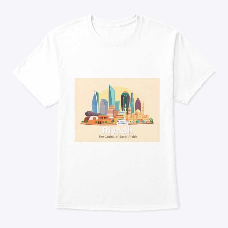 "Vibrant Riyadh Skyline T-Shirt/Mug"