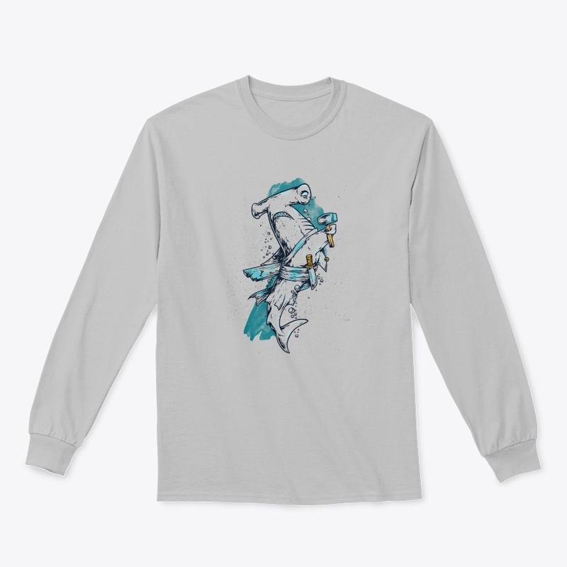 T-shirts cute Hammerhead shark
