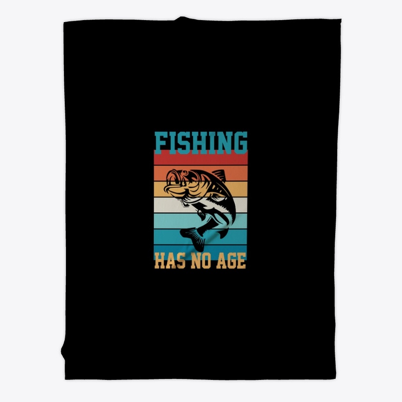 Fishing has no age vintage design
