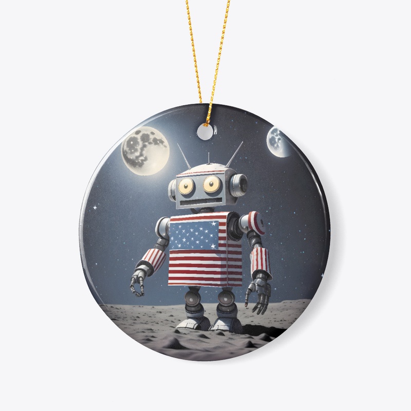 Robot inbetween two moons