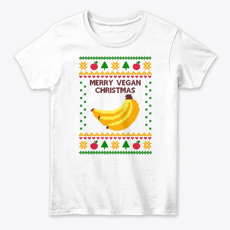 Merry Vegan Christmas Ugly Sweater