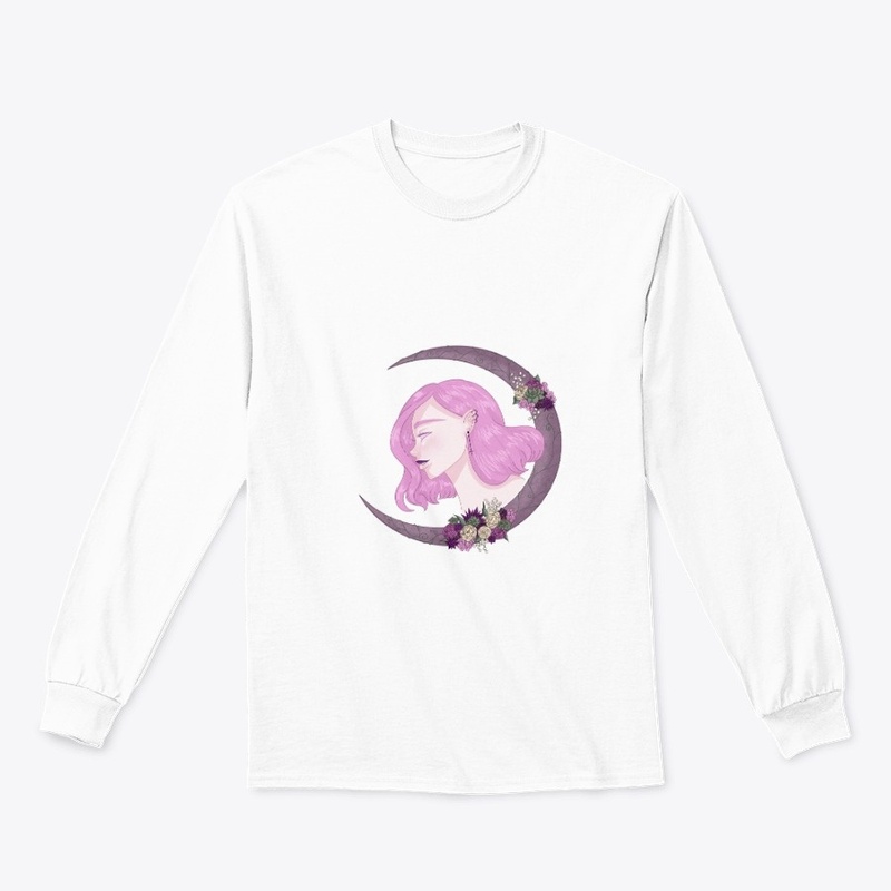 Pastel Goth Crescent Moon