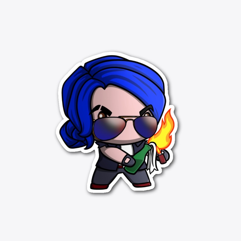 Rue Minmi Chibi Sticker