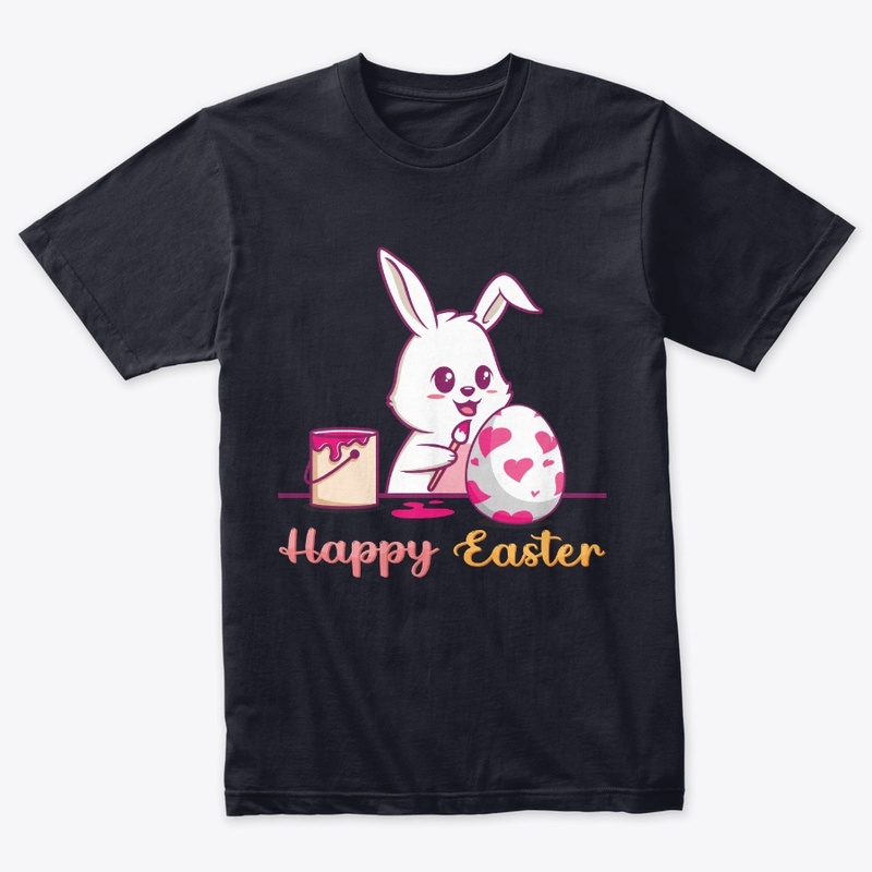 Cute Easter Day Rabbit - Happy Easter