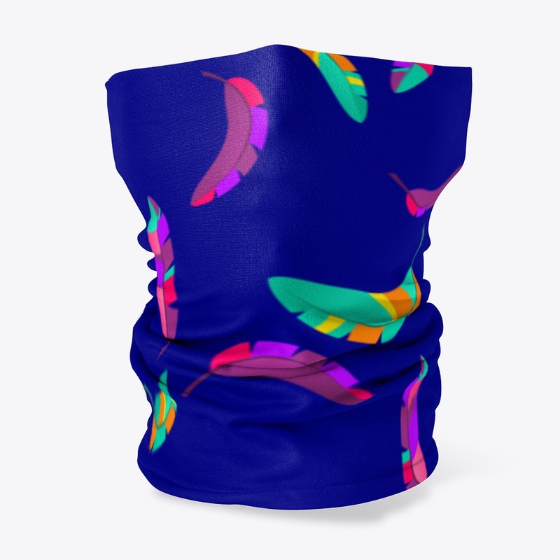 Plumas de colores