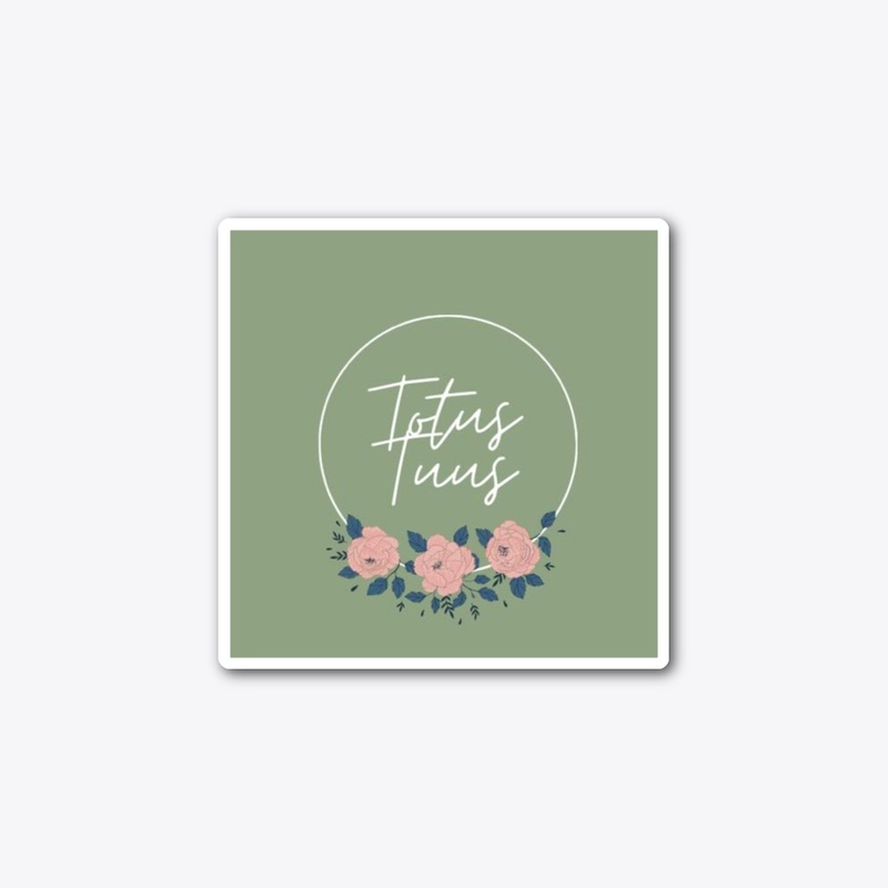 Totus Tuus Sticker