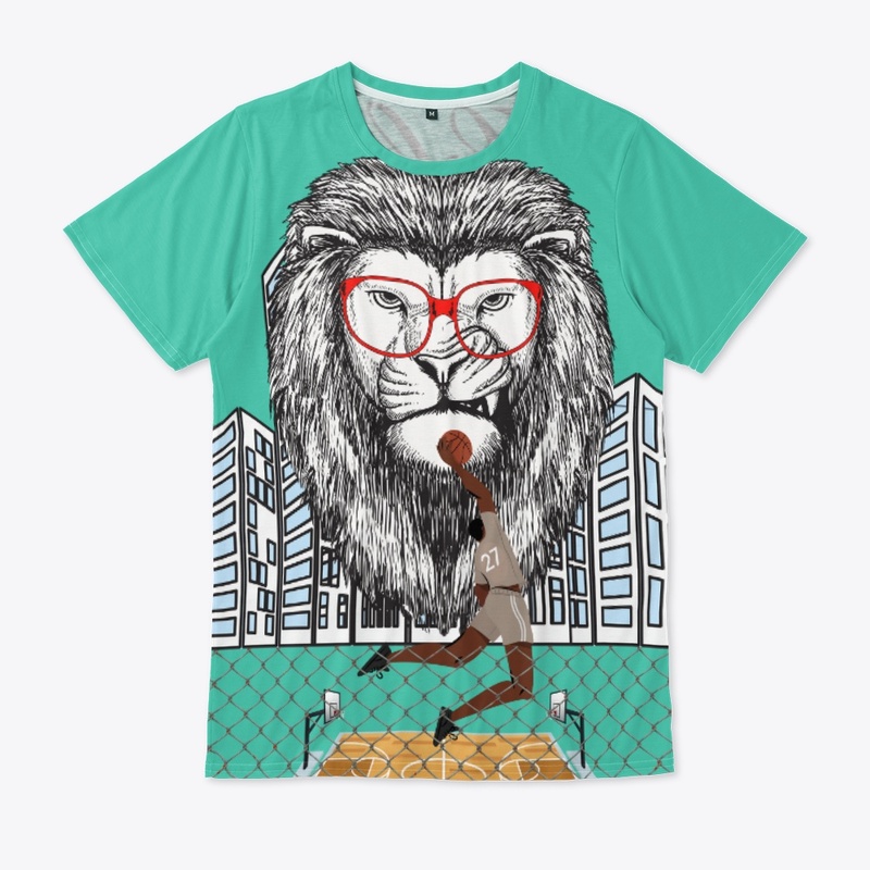 Lion All-Over-Print Tee 