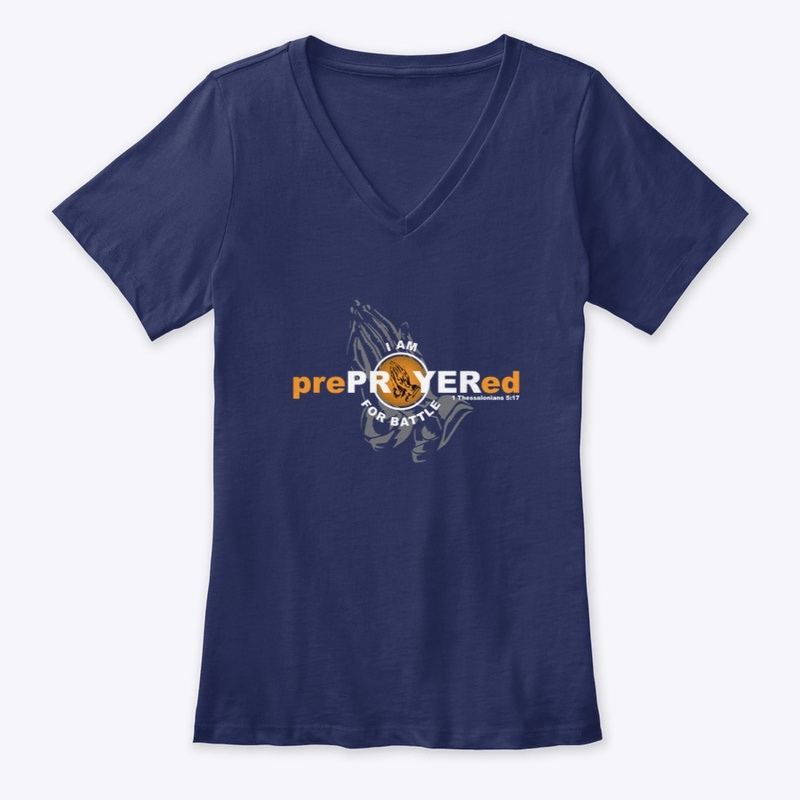 prePRAYERed For Battle (Praying Hands) 