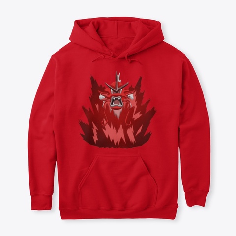 Red Rage Red T-Shirt Front