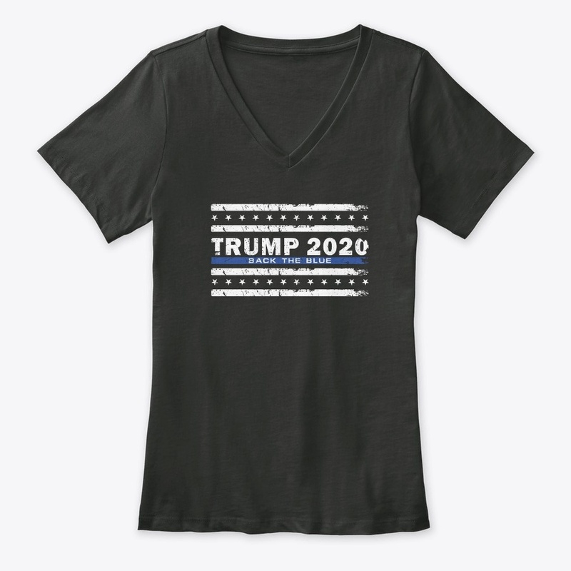 Back the Blue Thin Blue Line American Fl