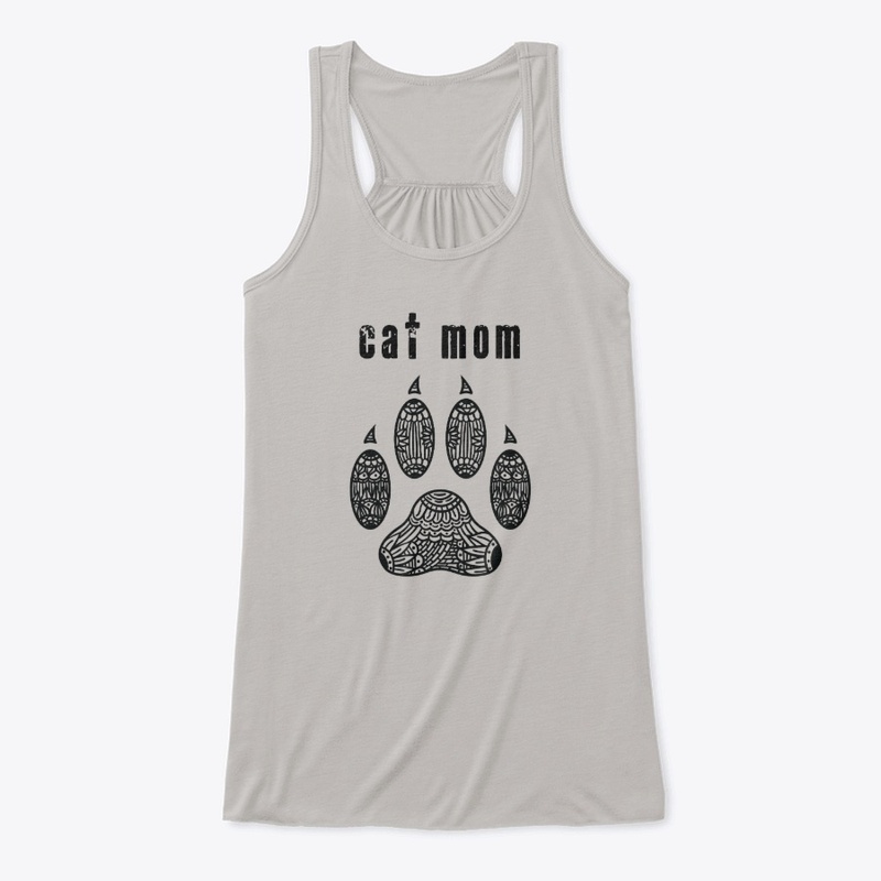 Cat Mom Tribal Paw II