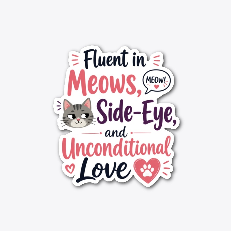 Meow Side Eye Merch