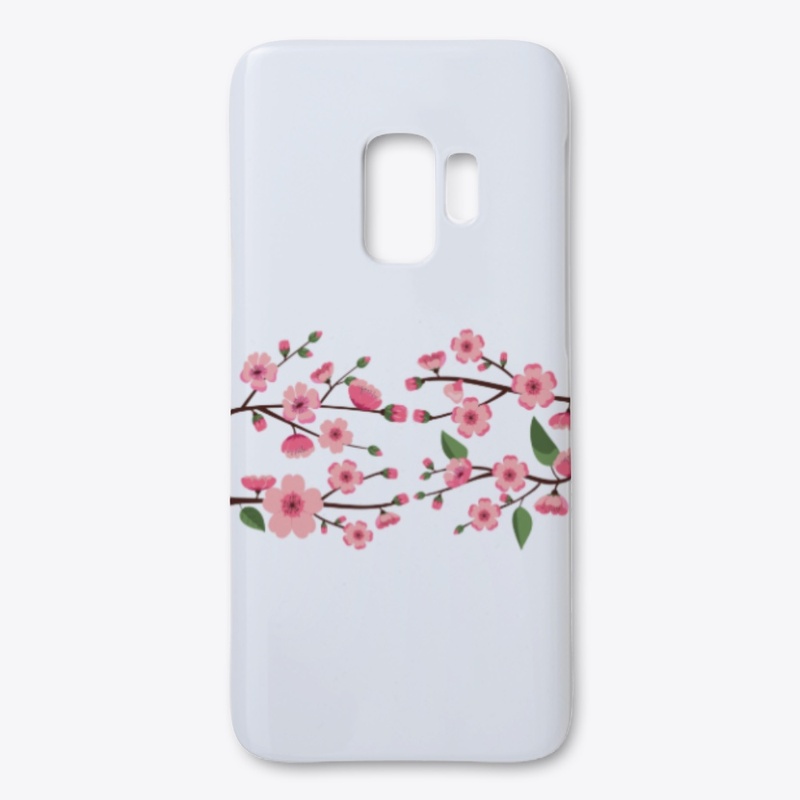 Japanese Cherry Blossoms Oil Painting