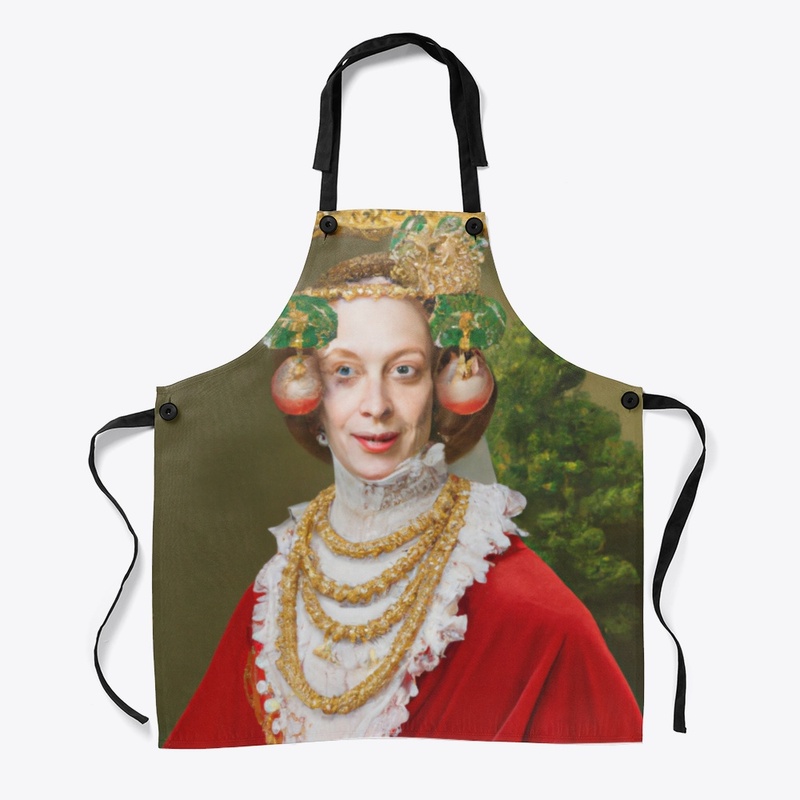 Unisex Apron Ugly Christmas Portrait 9