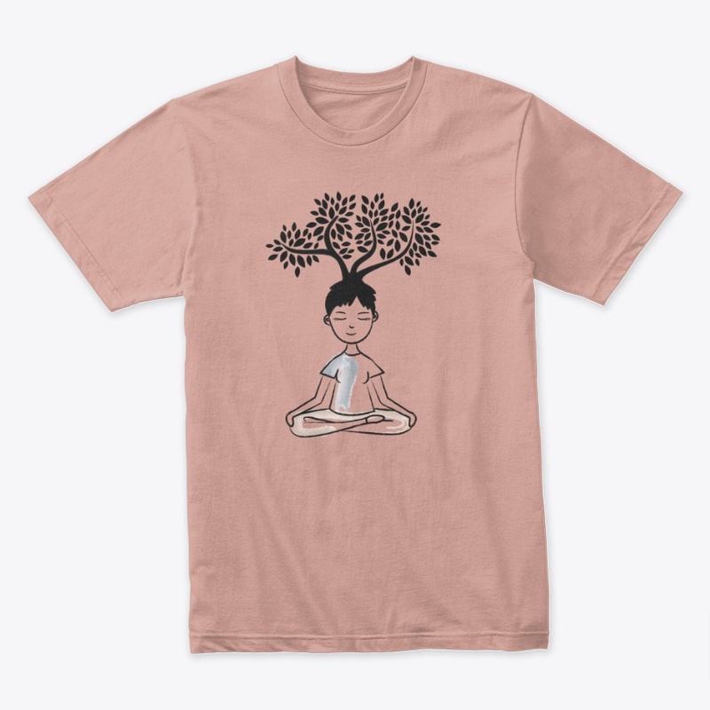 Rooted in Peace – Mindful Growth Tee"