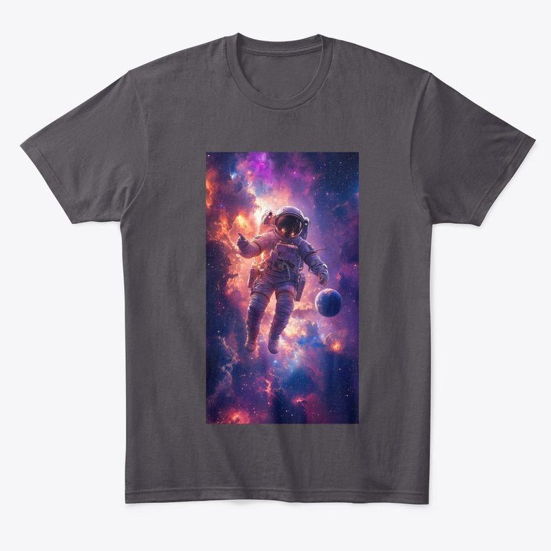 Astronaut Fly To The Universe