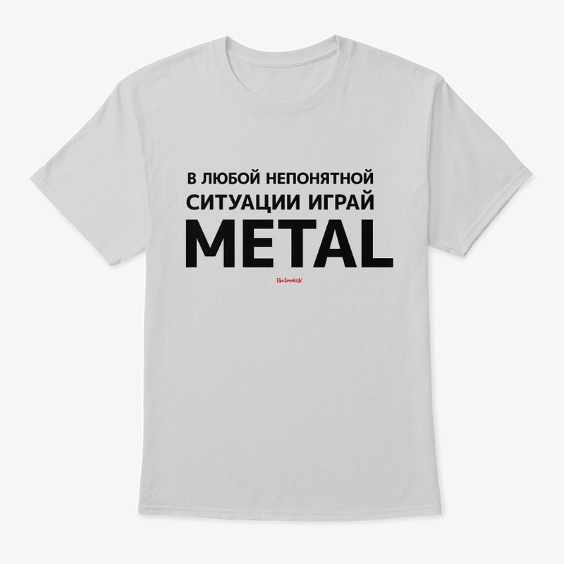 Футболка TheSmokish Ситуация Metal Blk