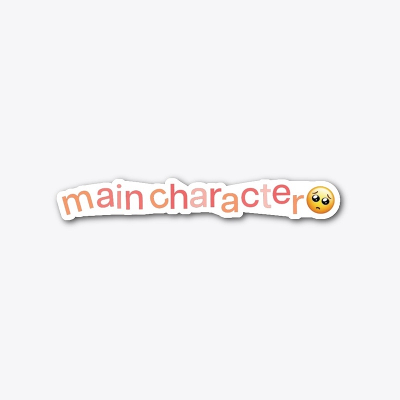 main character sticker