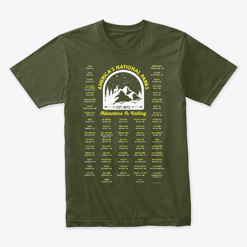 Mark Your Parks - All 63 National Parks